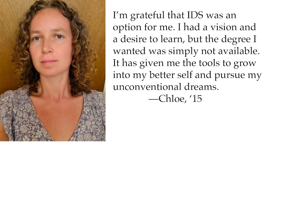 Chloe IDS alum