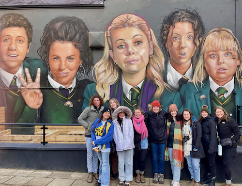 Martell Derry Girls mural