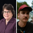 Dr. Beth Davison and Jesse Barber ’22 ’24